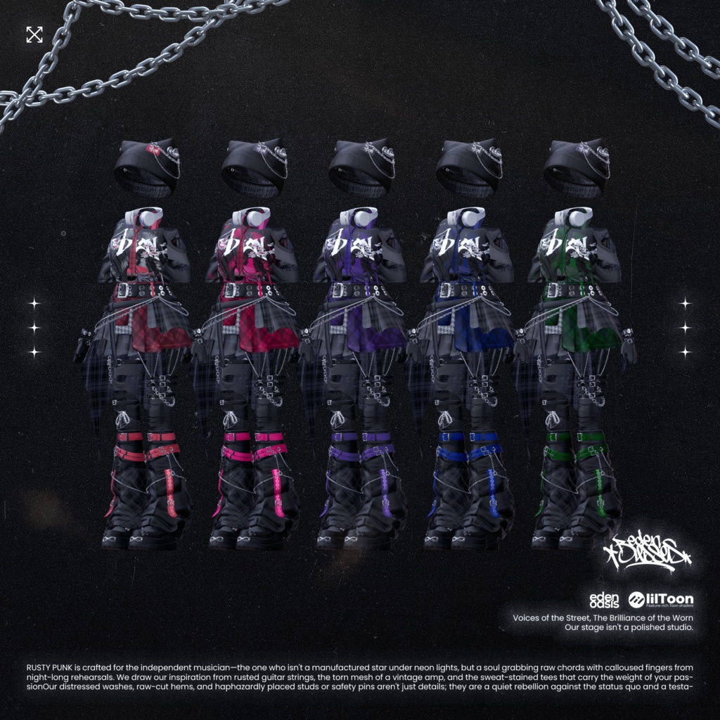 ✨発売間近✨ RUSTY PUNK【21アバター対応】