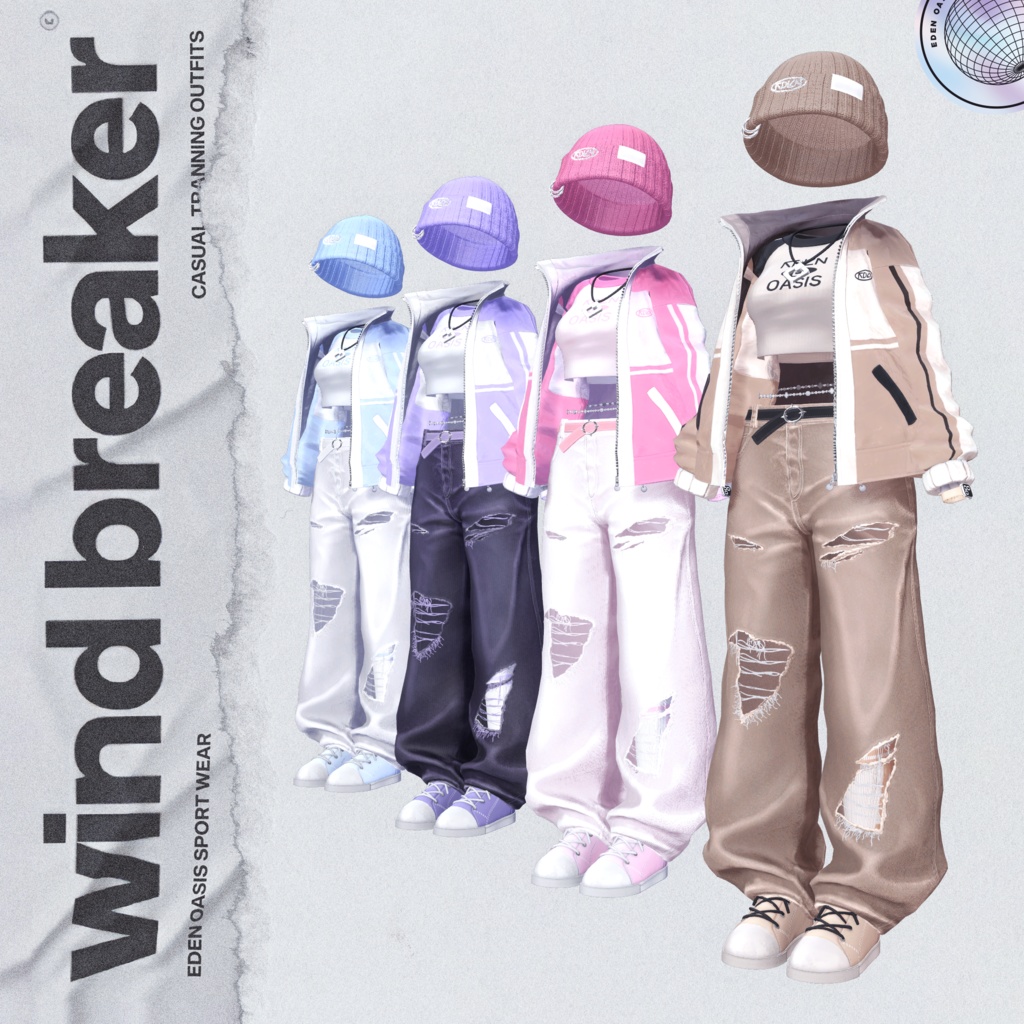 ✨発売間近✨ WIND BREAKER【21アバター対応】