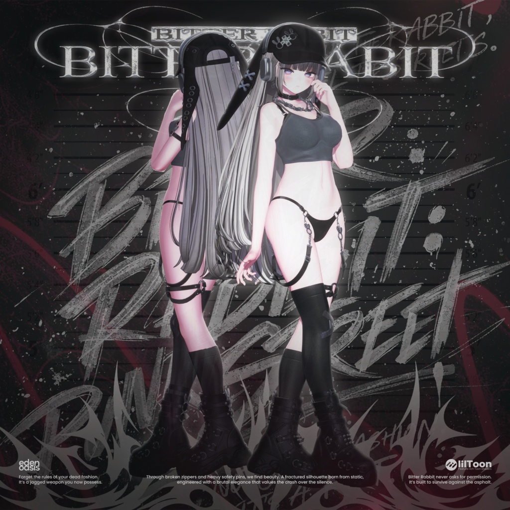✨セール中✨ Bitter Rabbit : Punk Street【20アバター対応】