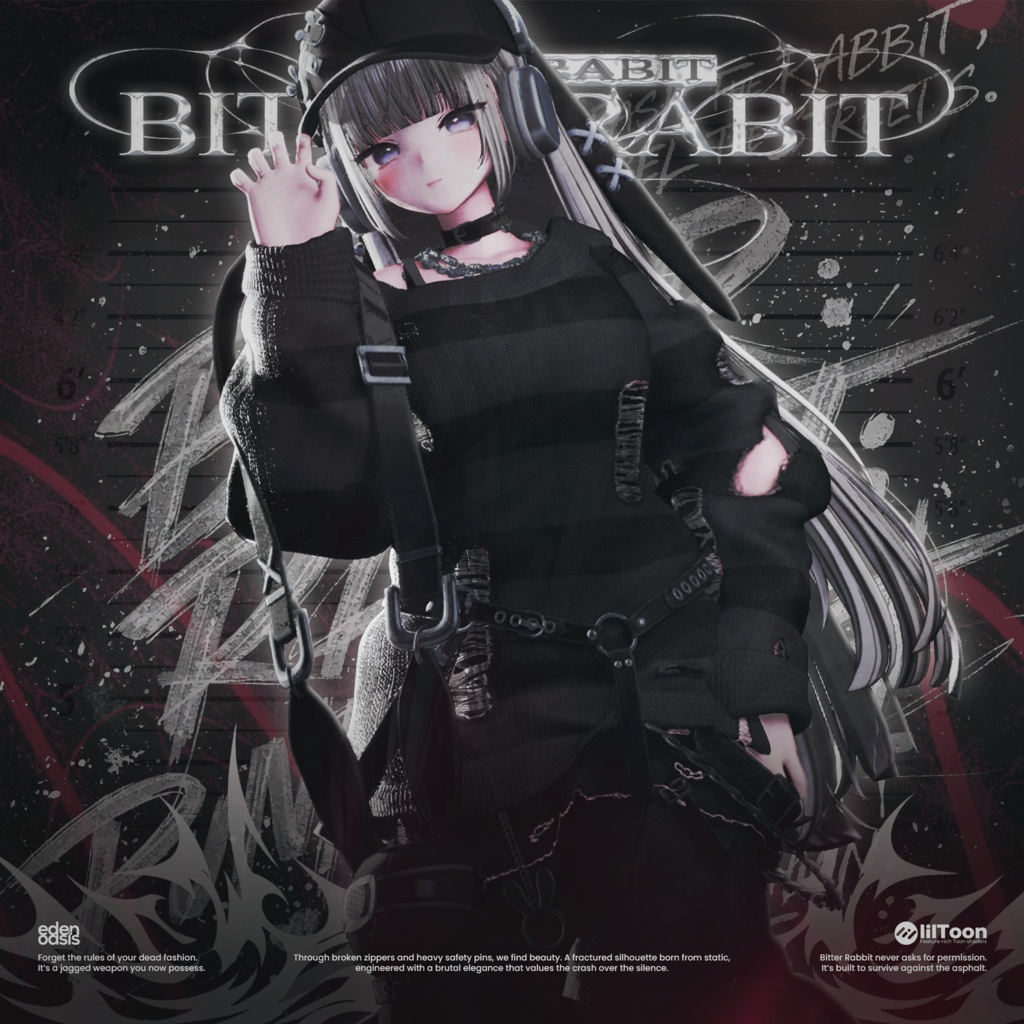 ✨セール中✨ Bitter Rabbit : Punk Street【20アバター対応】