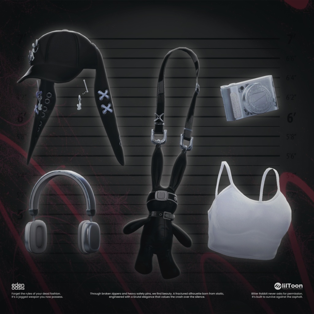 ✨セール中✨ Bitter Rabbit : Punk Street【20アバター対応】