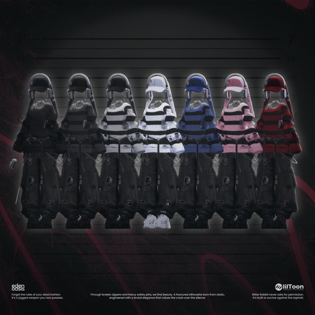 ✨セール中✨ Bitter Rabbit : Punk Street【20アバター対応】