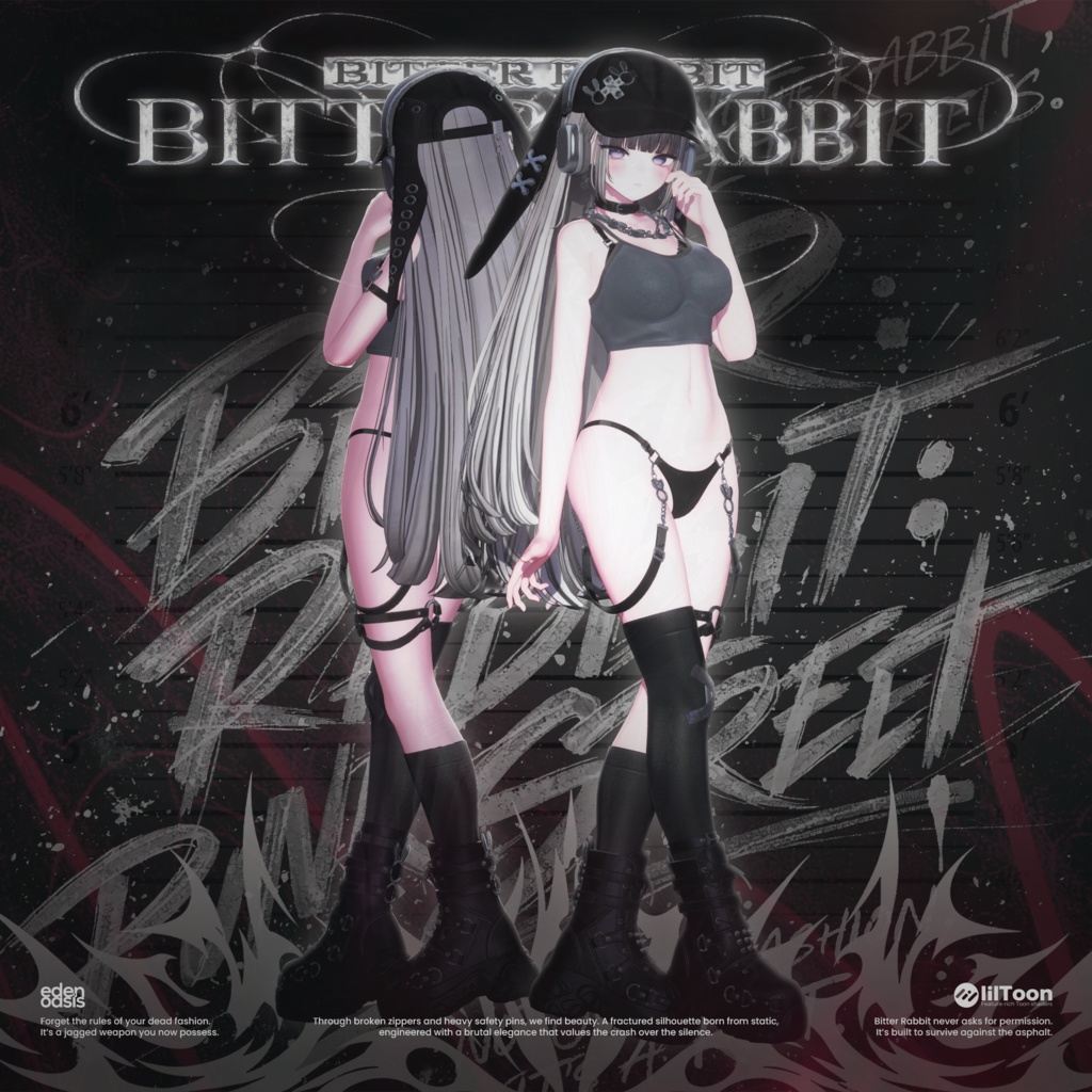🌸セール中🌸 Bitter Rabbit : Punk Street【20アバター対応】