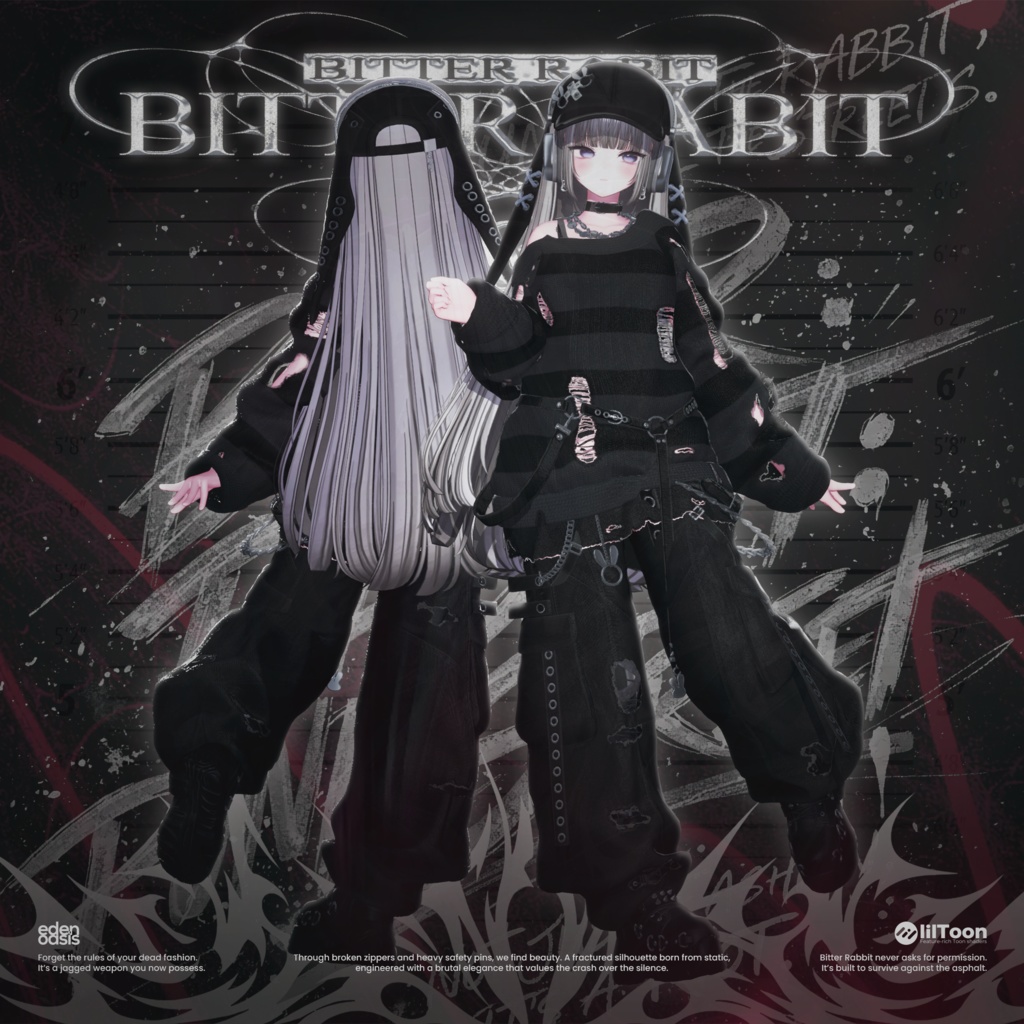✨セール中✨ Bitter Rabbit : Punk Street【20アバター対応】