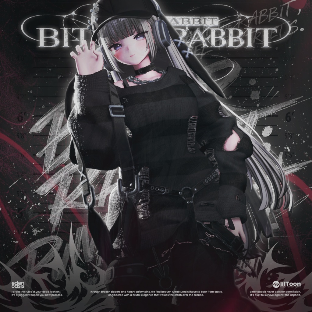 🌸セール中🌸 Bitter Rabbit : Punk Street【20アバター対応】