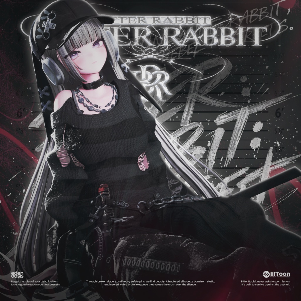 🌸セール中🌸 Bitter Rabbit : Punk Street【20アバター対応】
