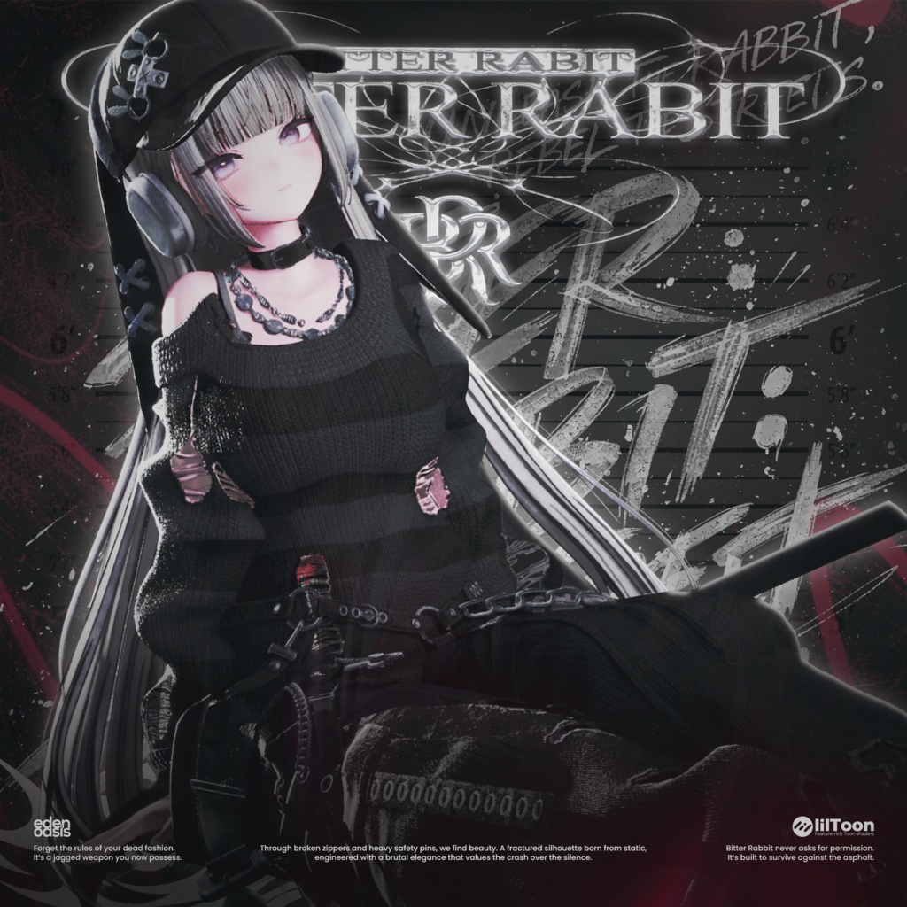 ✨セール中✨ Bitter Rabbit : Punk Street【20アバター対応】