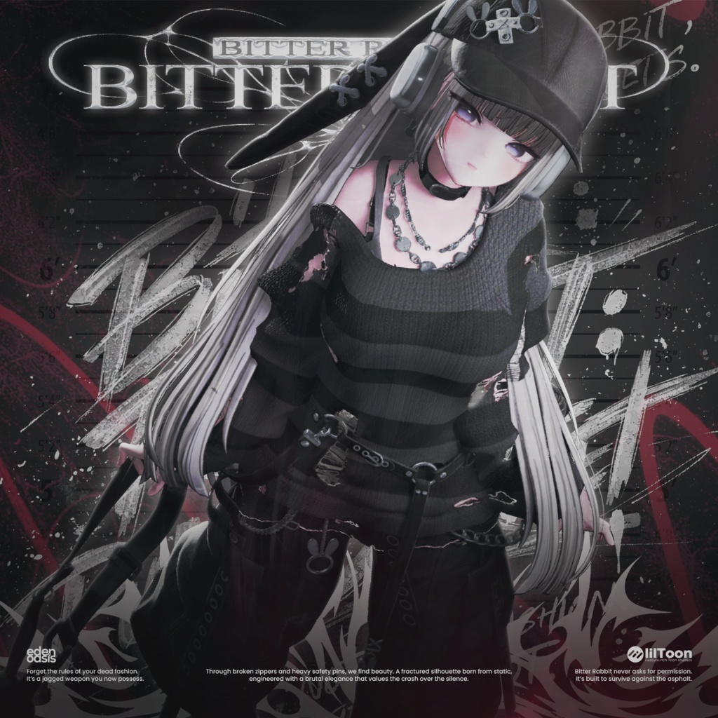 🌸セール中🌸 Bitter Rabbit : Punk Street【20アバター対応】