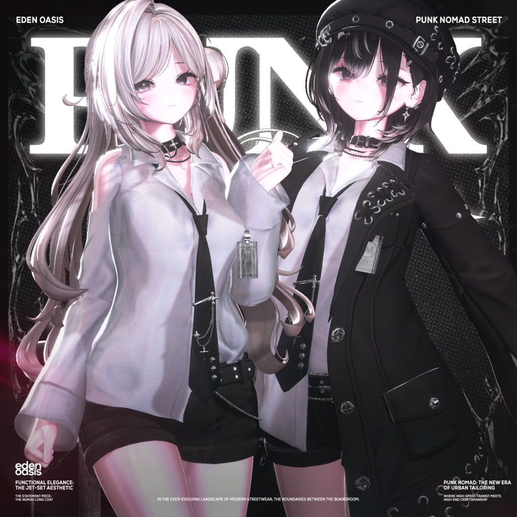 ✨セール中✨ PUNK Nomad Street【19アバター対応】