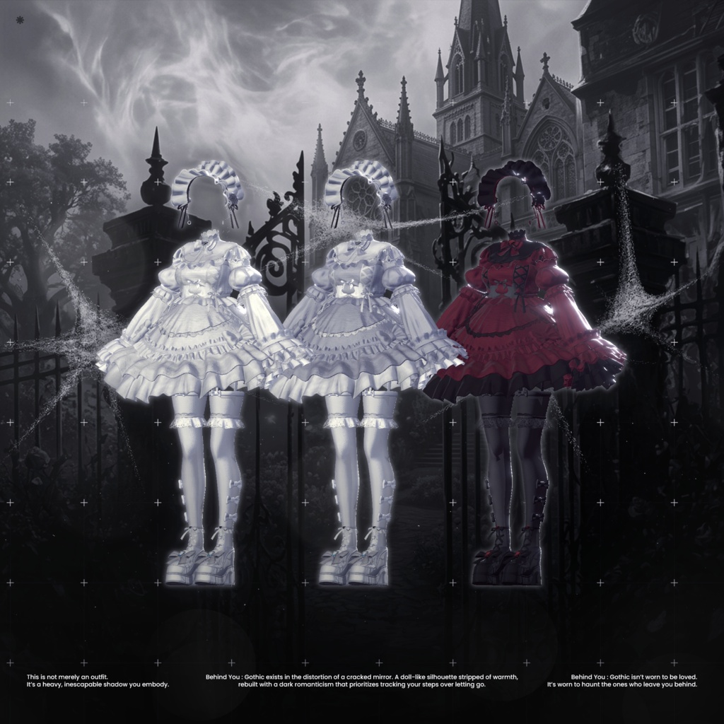 ✨セール中✨Behind You : Gothic【19アバター対応】🖤発売間近🖤