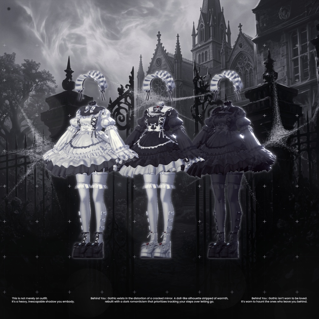 ✨セール中✨Behind You : Gothic【19アバター対応】🖤発売間近🖤