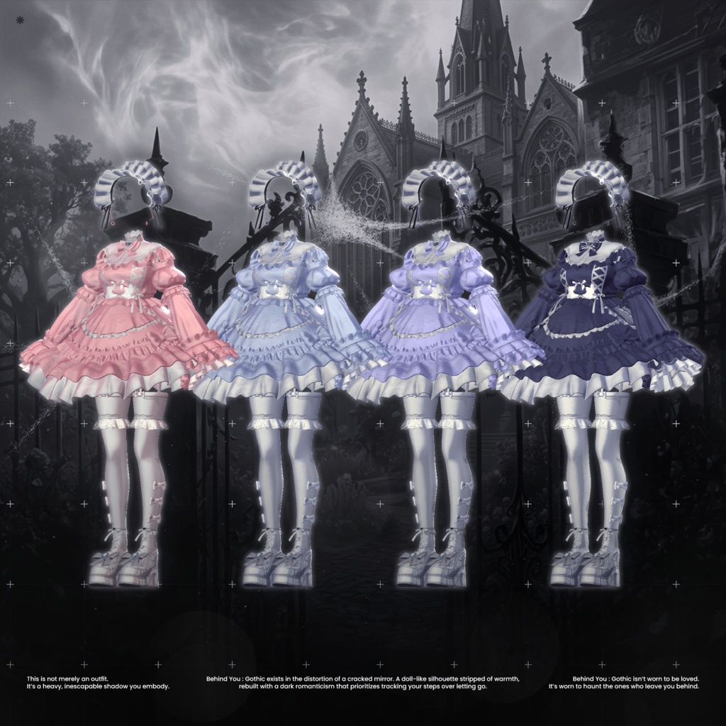 ✨セール中✨Behind You : Gothic【19アバター対応】🖤発売間近🖤