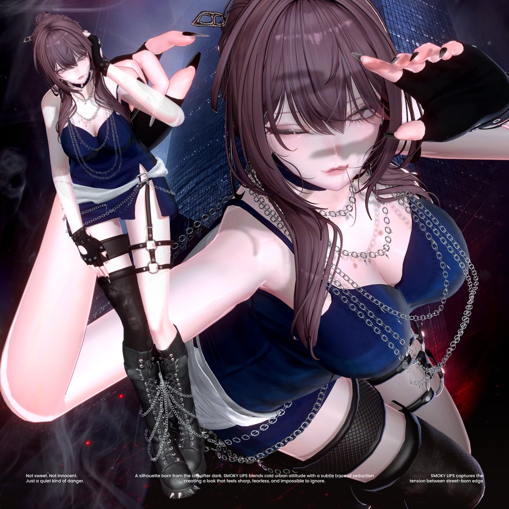 ✨セール中✨ Smoky Lips【19アバター対応】❤️