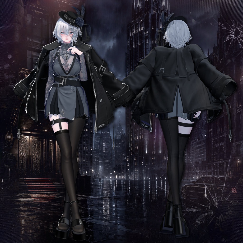 ✨セール中✨ The Mafia Widow【19アバター対応】🖤