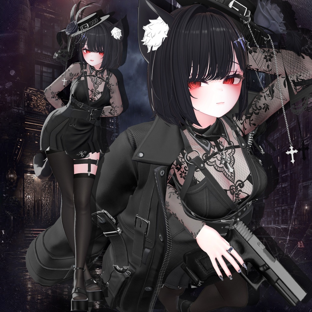 ✨セール中✨ The Mafia Widow【19アバター対応】🖤