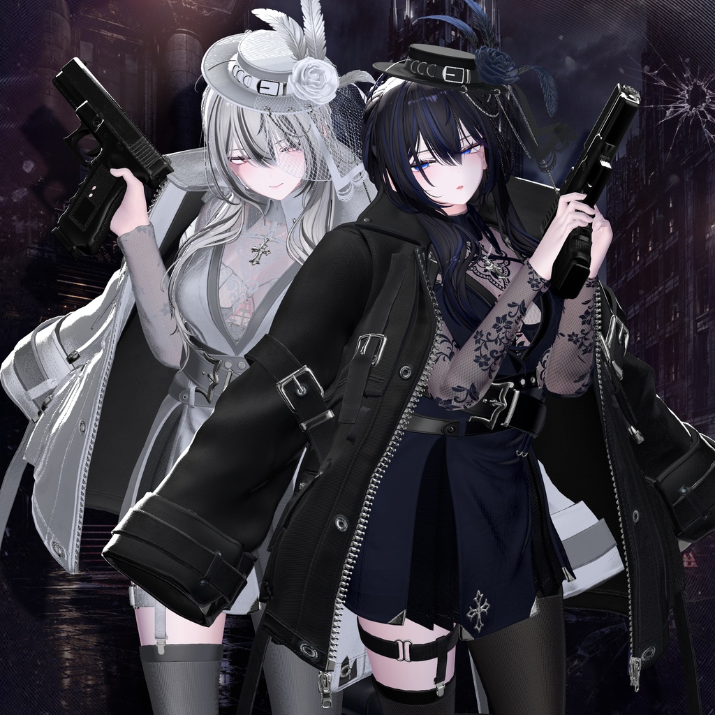 ✨セール中✨ The Mafia Widow【19アバター対応】🖤