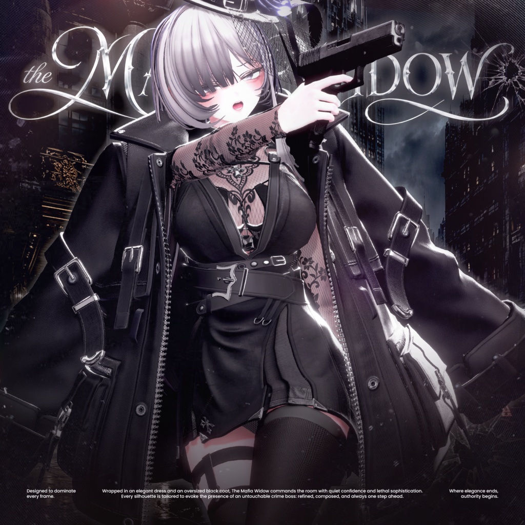 ✨セール中✨ The Mafia Widow【19アバター対応】🖤発売間近🖤