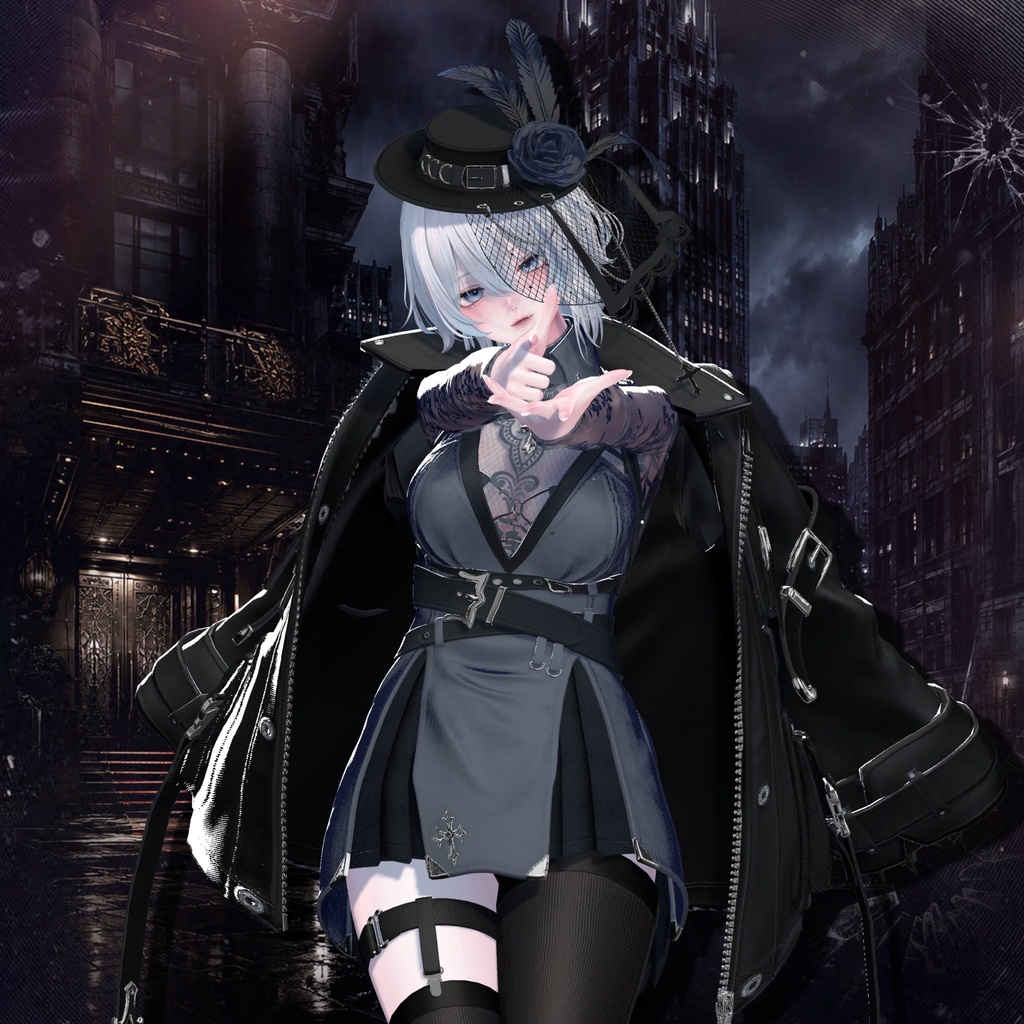 ✨セール中✨ The Mafia Widow【19アバター対応】🖤