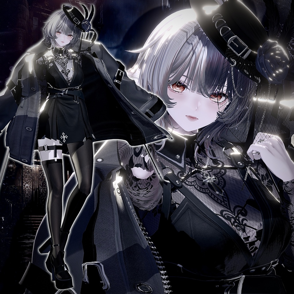 ✨セール中✨ The Mafia Widow【19アバター対応】🖤