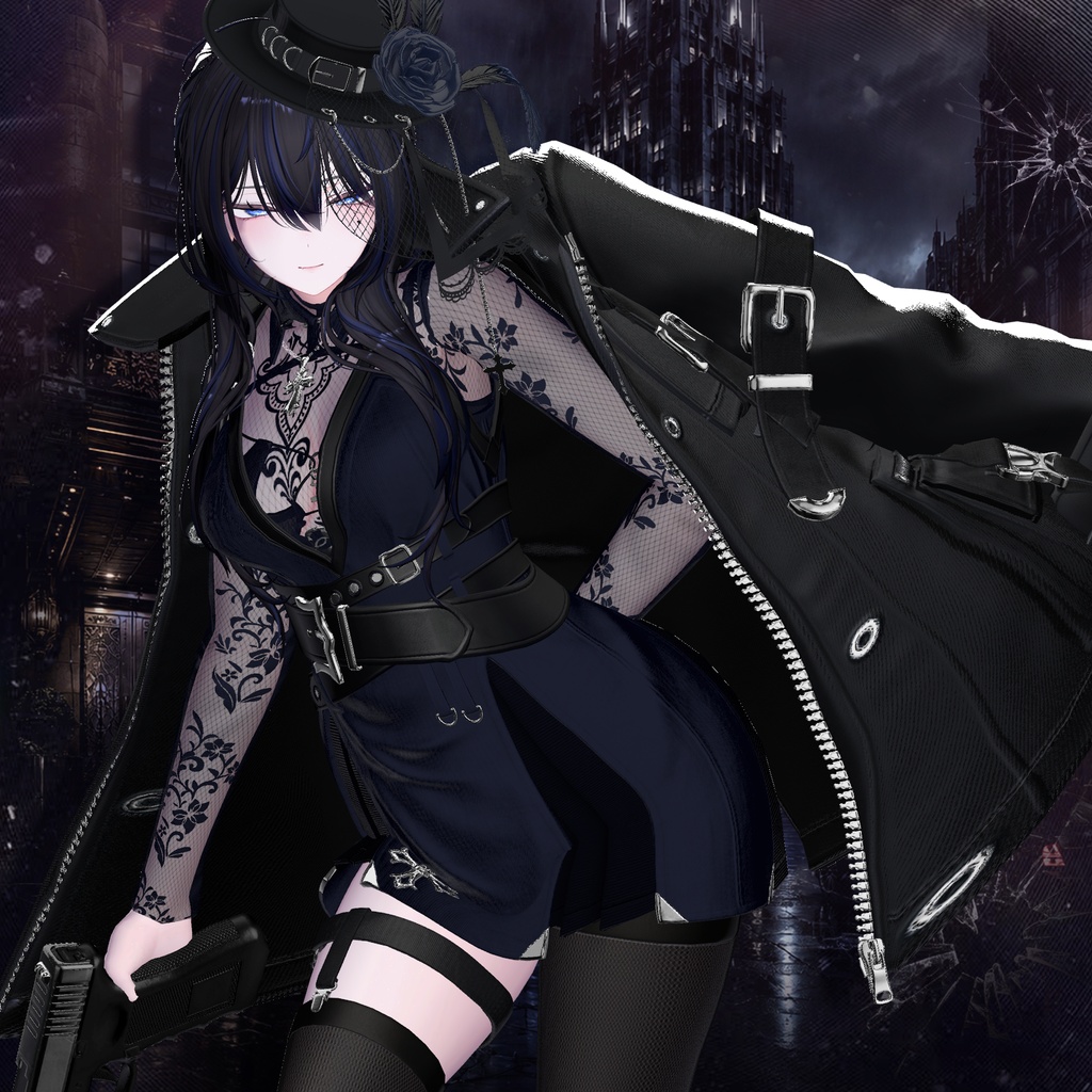 ✨セール中✨ The Mafia Widow【19アバター対応】🖤