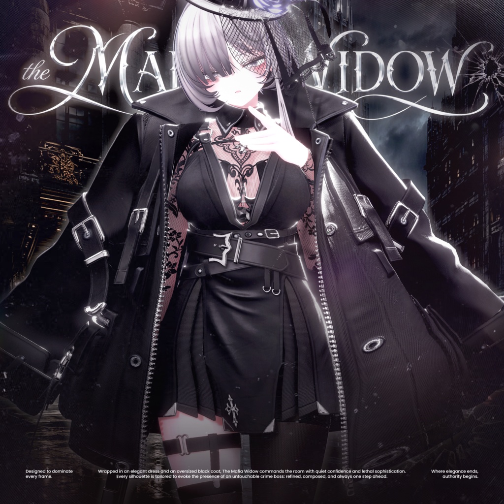 ✨セール中✨ The Mafia Widow【19アバター対応】🖤発売間近🖤