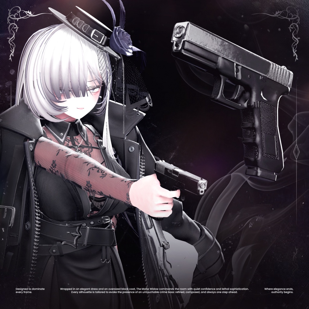 ✨セール中✨ The Mafia Widow【19アバター対応】🖤