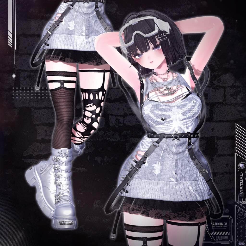 ✨セール中✨ CHAINSAINT【20アバター対応】🖤