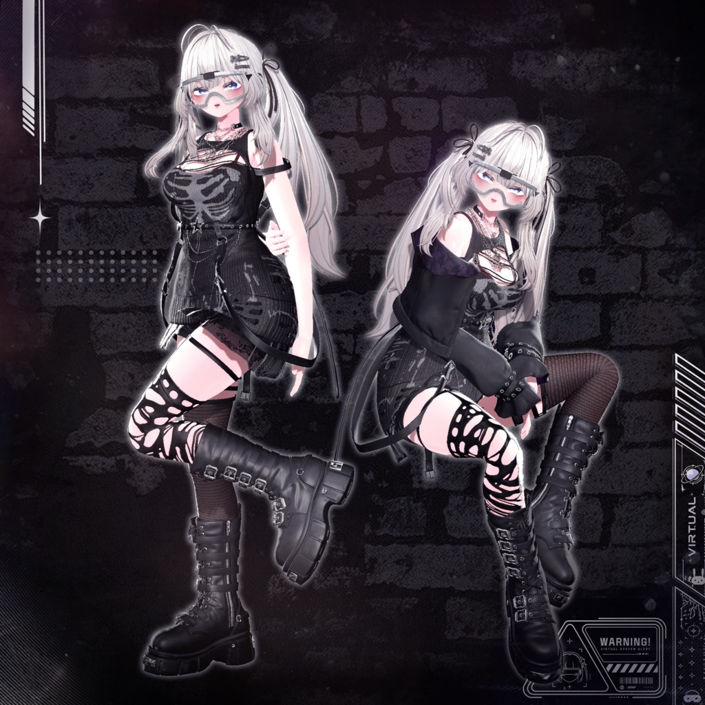 ✨セール中✨ CHAINSAINT【20アバター対応】🖤
