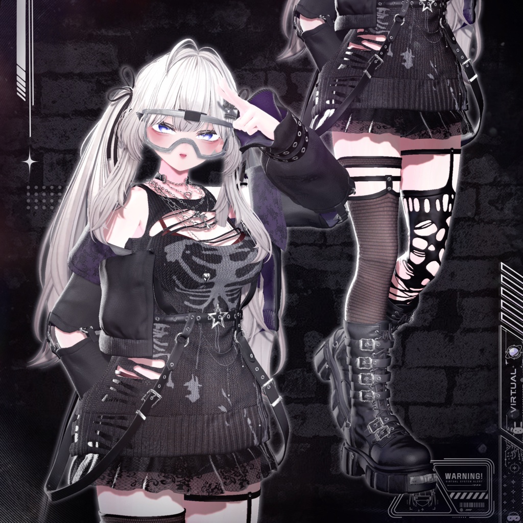 ✨セール中✨ CHAINSAINT【20アバター対応】🖤