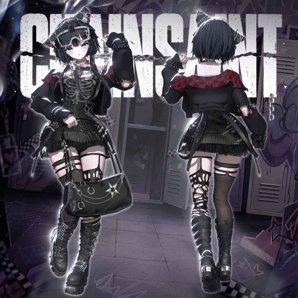 ✨セール中✨ CHAINSAINT【20アバター対応】🖤