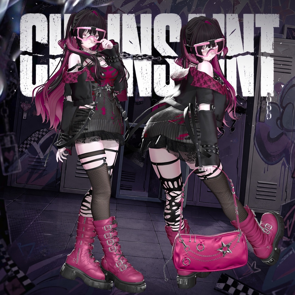 ✨セール中✨ CHAINSAINT【20アバター対応】🖤