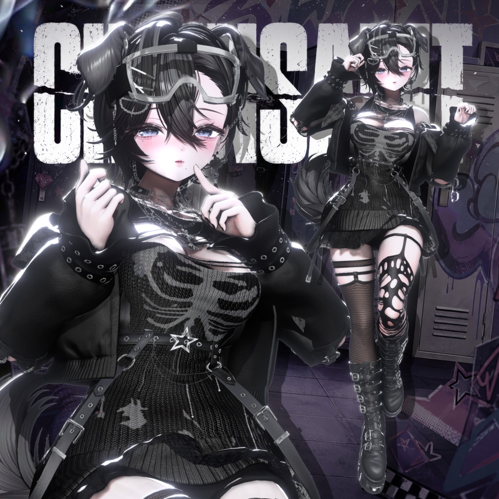 ✨セール中✨ CHAINSAINT【20アバター対応】🖤