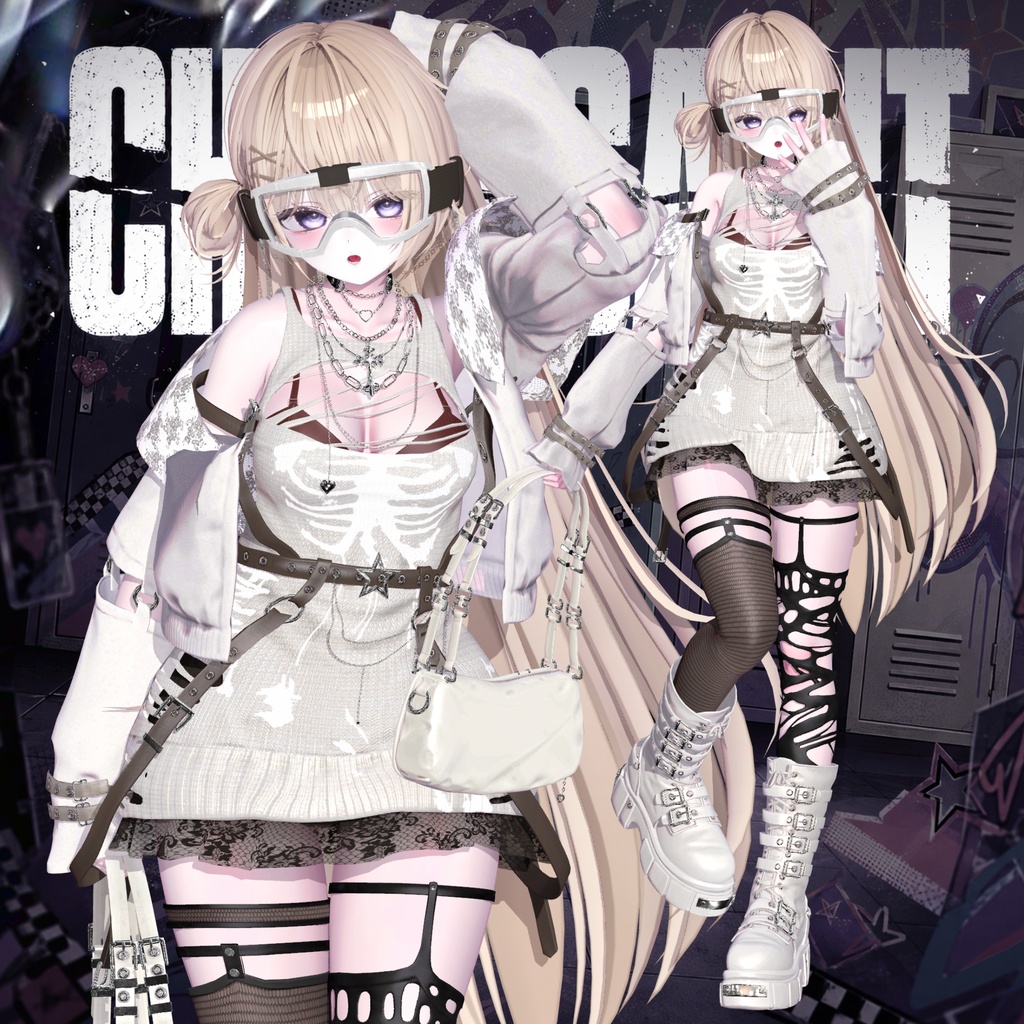 ✨セール中✨ CHAINSAINT【20アバター対応】🖤