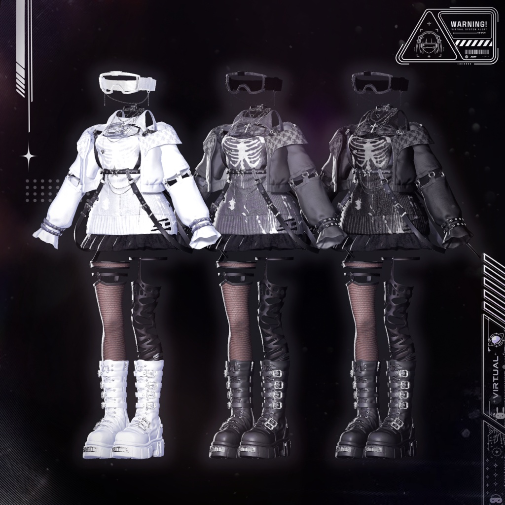 ✨セール中✨ CHAINSAINT【20アバター対応】🖤