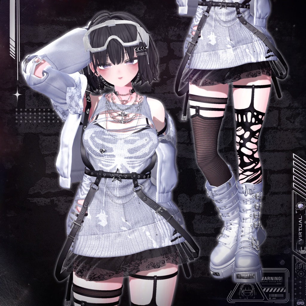 ✨セール中✨ CHAINSAINT【20アバター対応】🖤