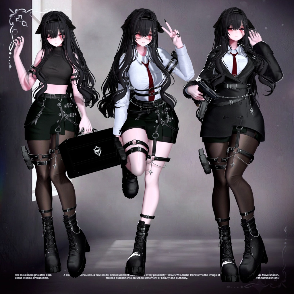 ✨セール中✨ SHADOW × AGENT【21アバター対応】