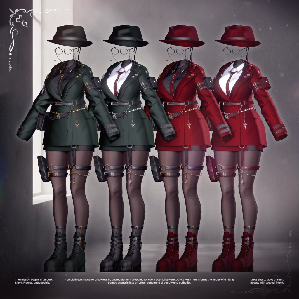✨発売間近✨ SHADOW × AGENT【21アバター対応】