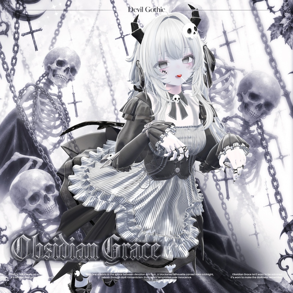 ✨セール中✨ Obsidian Grace【21アバター対応】