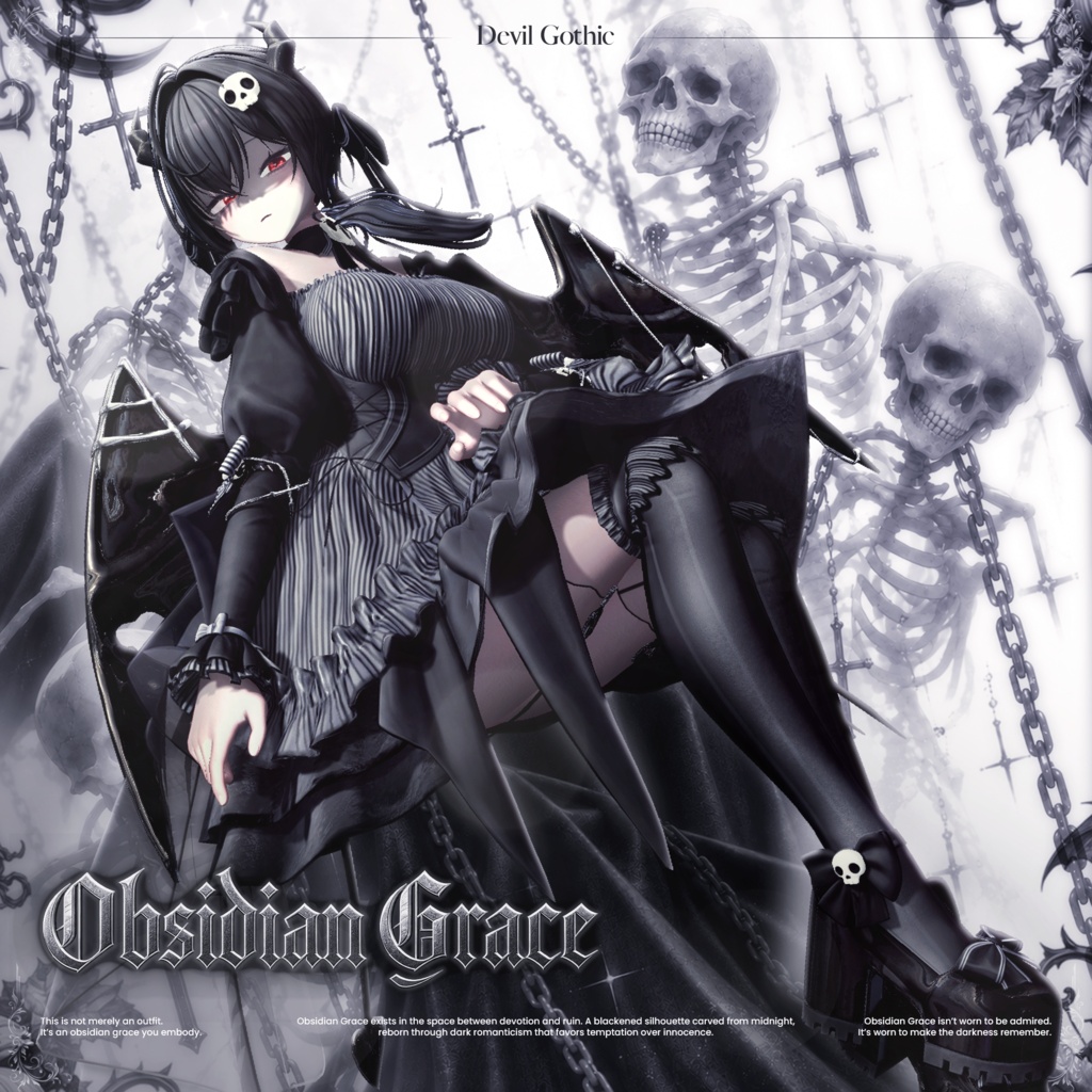 ✨発売予定✨ Obsidian Grace【21アバター対応】
