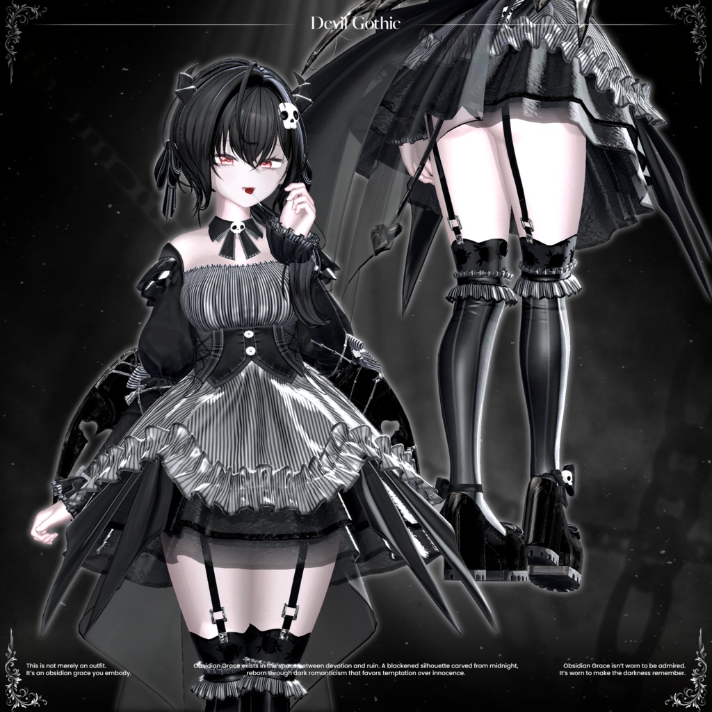 ✨発売予定✨ Obsidian Grace【21アバター対応】