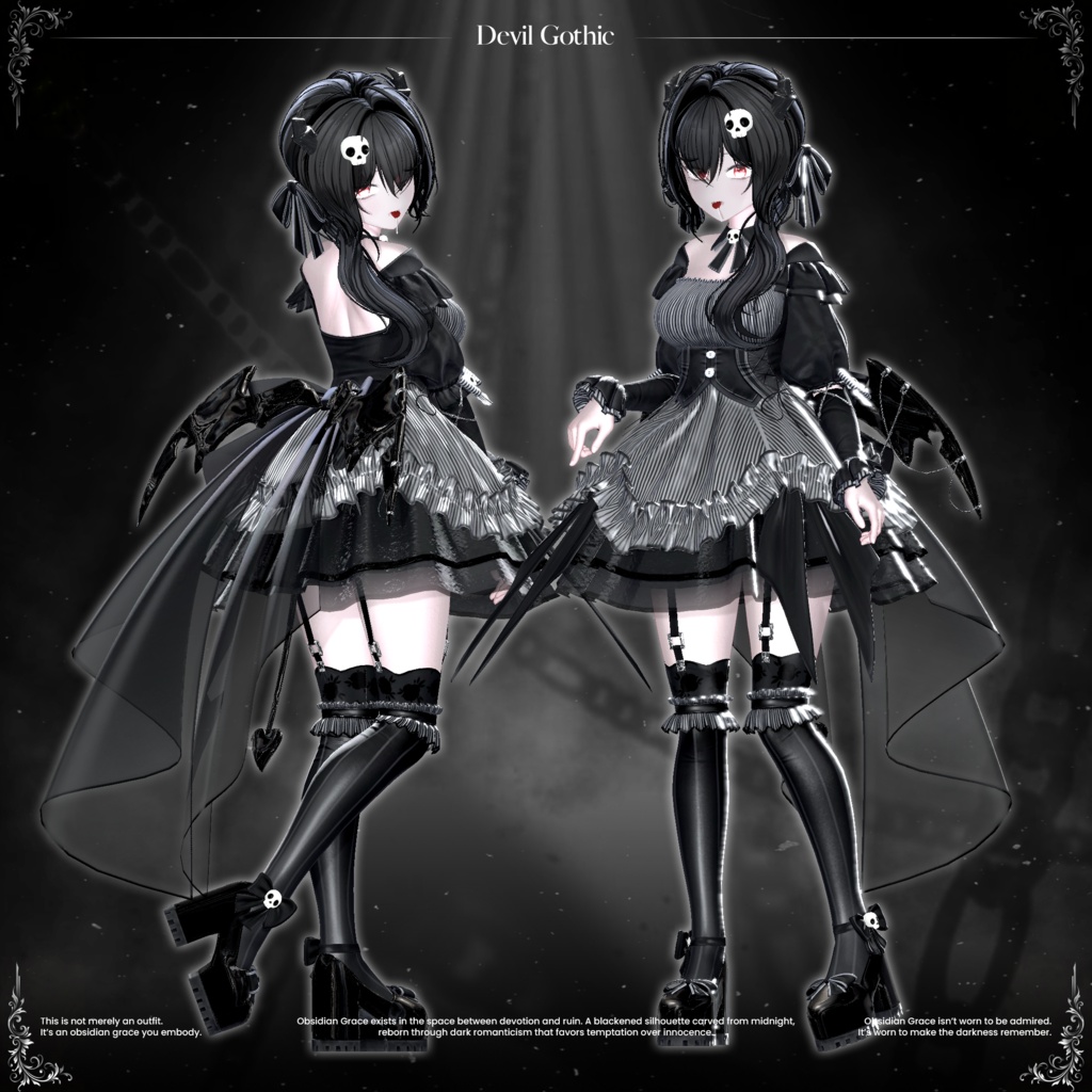 ✨発売予定✨ Obsidian Grace【21アバター対応】
