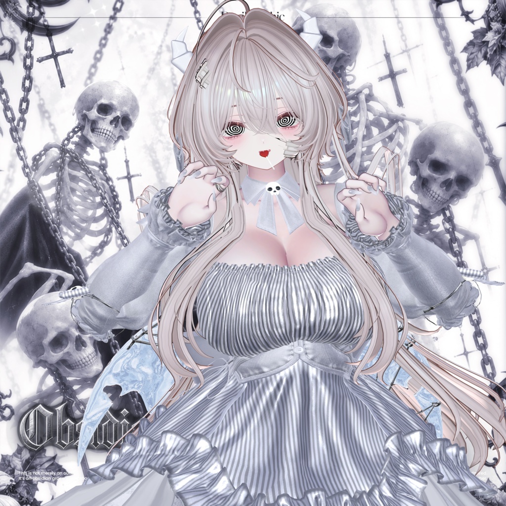 ✨セール中✨ Obsidian Grace【21アバター対応】