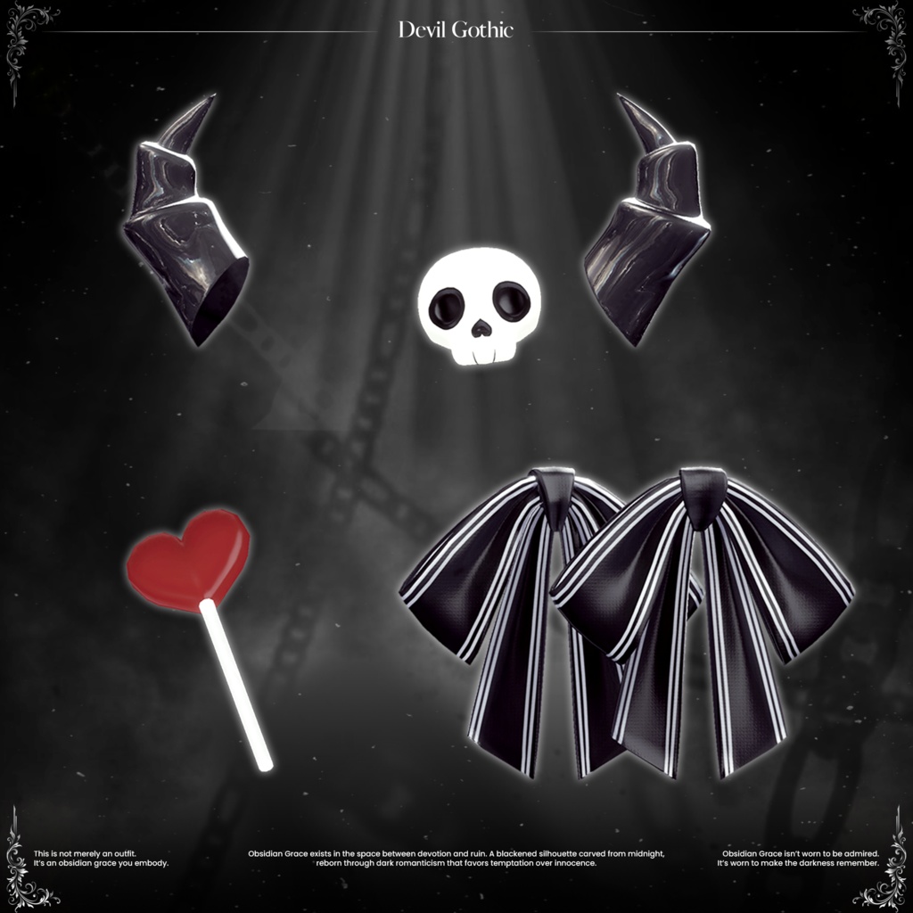 ✨発売予定✨ Obsidian Grace【21アバター対応】