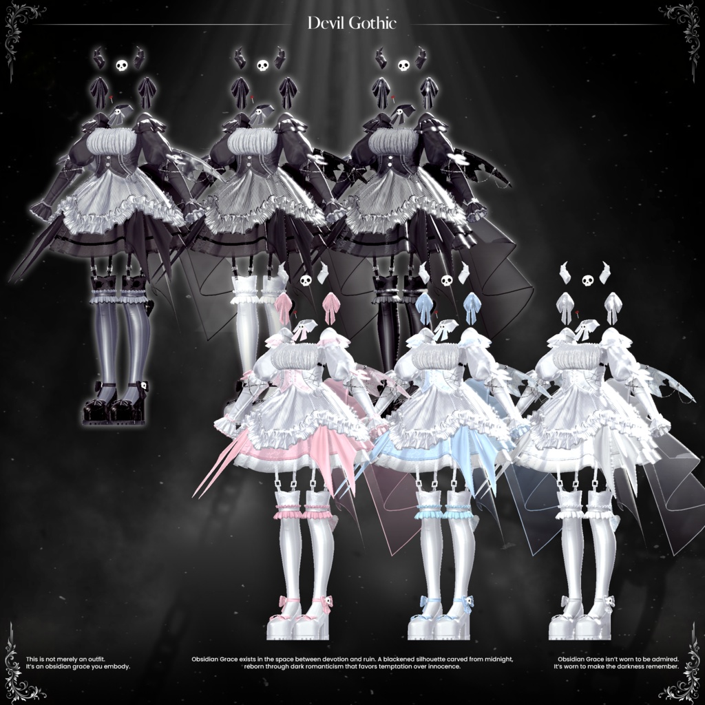 ✨発売予定✨ Obsidian Grace【21アバター対応】