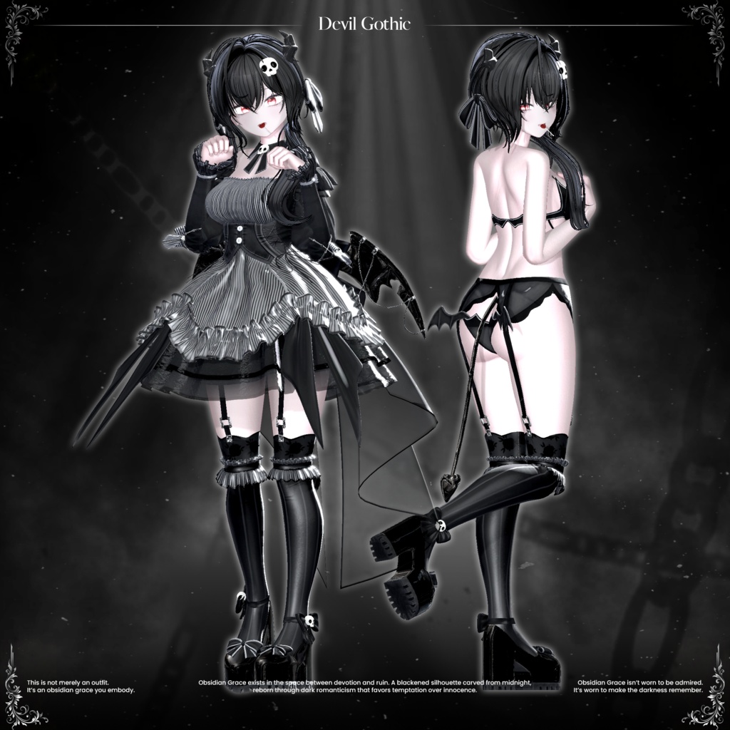 ✨発売予定✨ Obsidian Grace【21アバター対応】