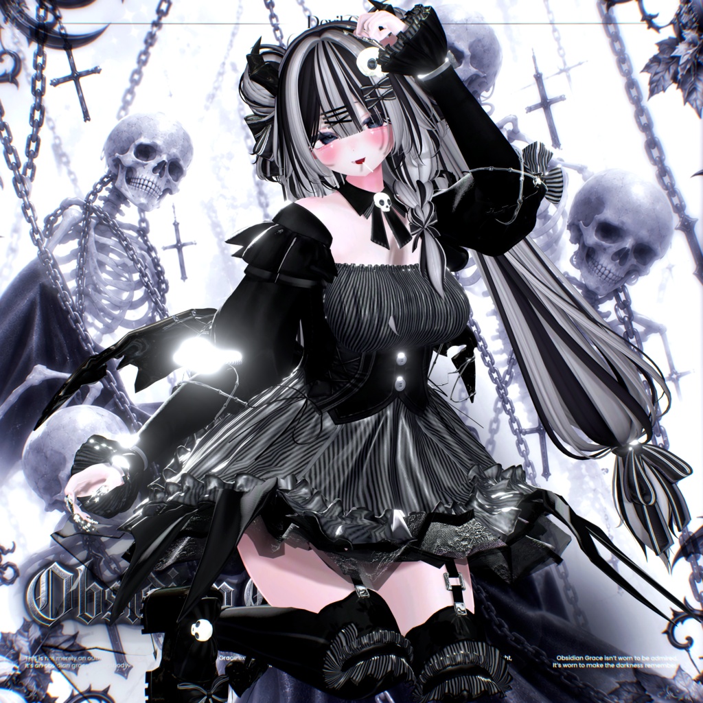 ✨セール中✨ Obsidian Grace【21アバター対応】