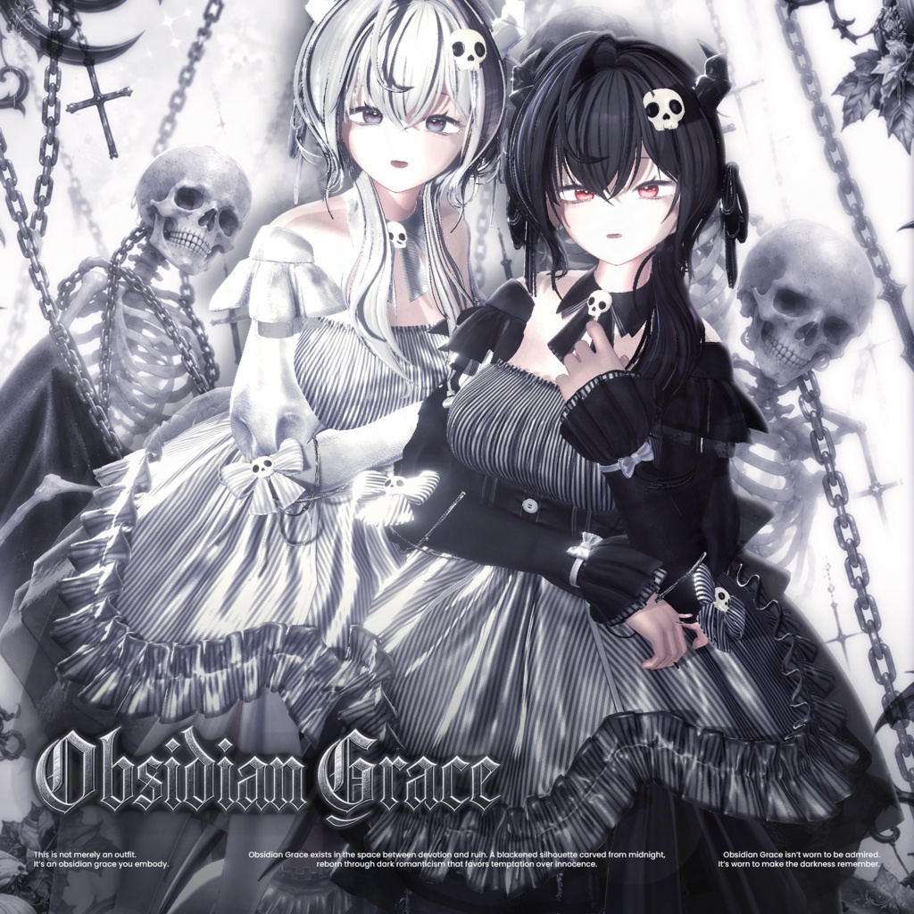 ✨セール中✨ Obsidian Grace【21アバター対応】