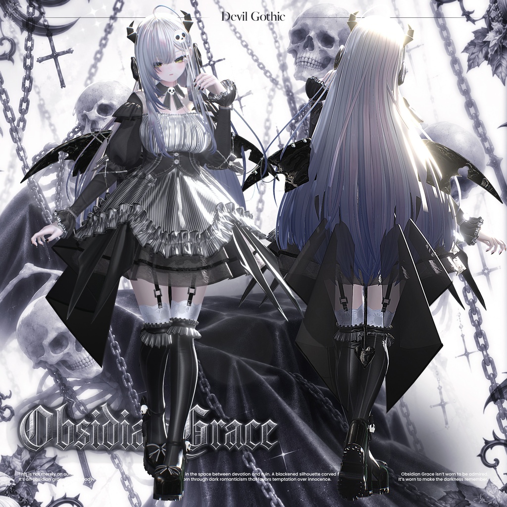 ✨セール中✨ Obsidian Grace【21アバター対応】