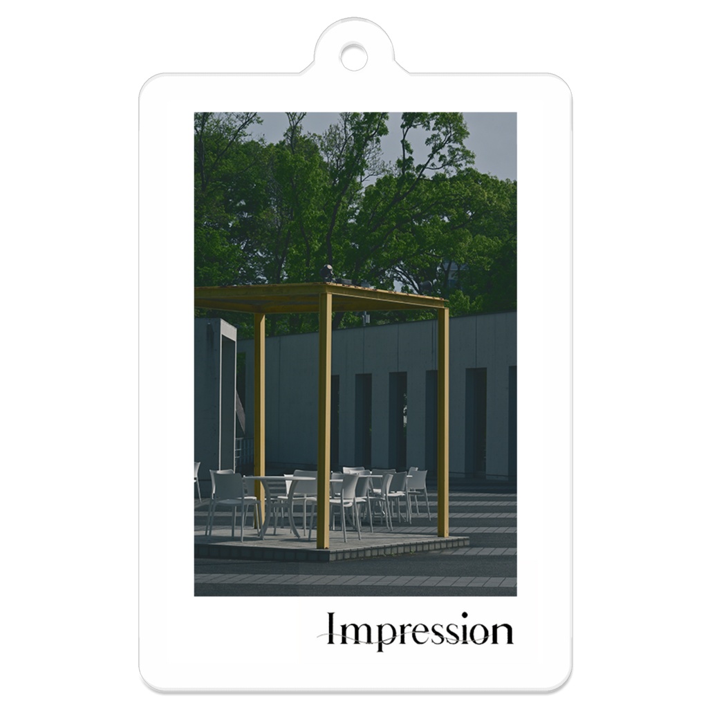 写真展「impression」アクリルキーホルダー　Koki S.「遑」