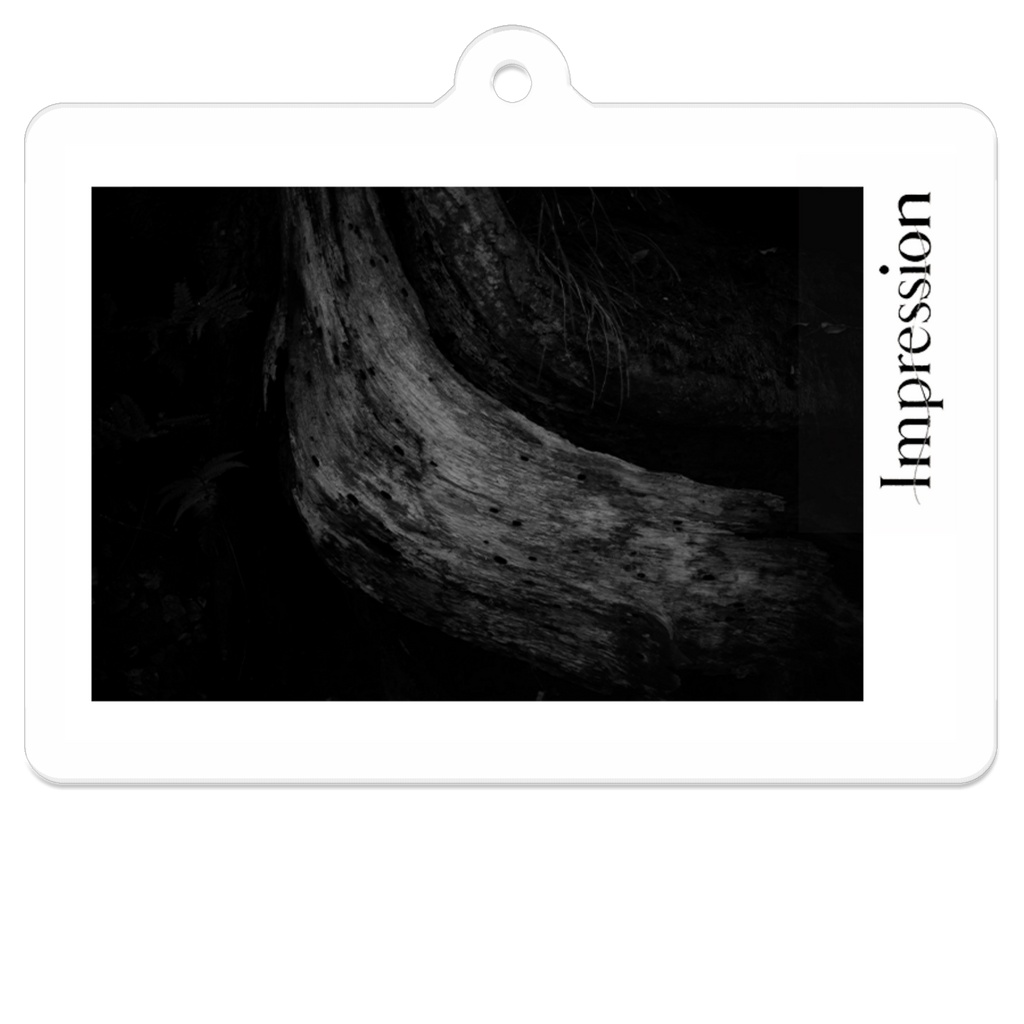 写真展「impression」アクリルキーホルダー　Tomo「刻の一線」